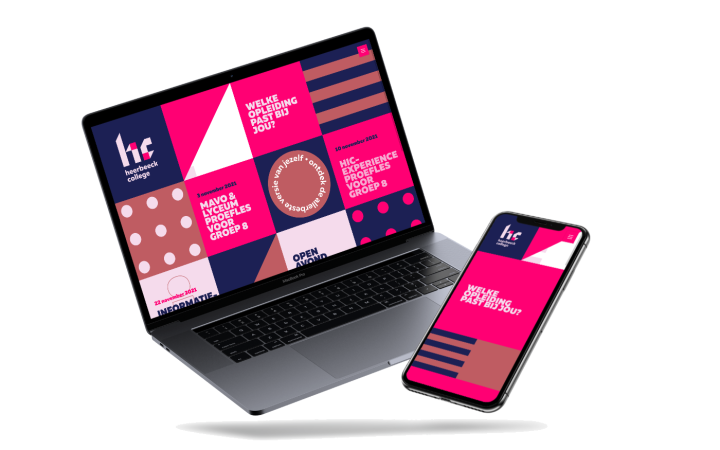 Website van Heerbeeck en Kempenhorst college