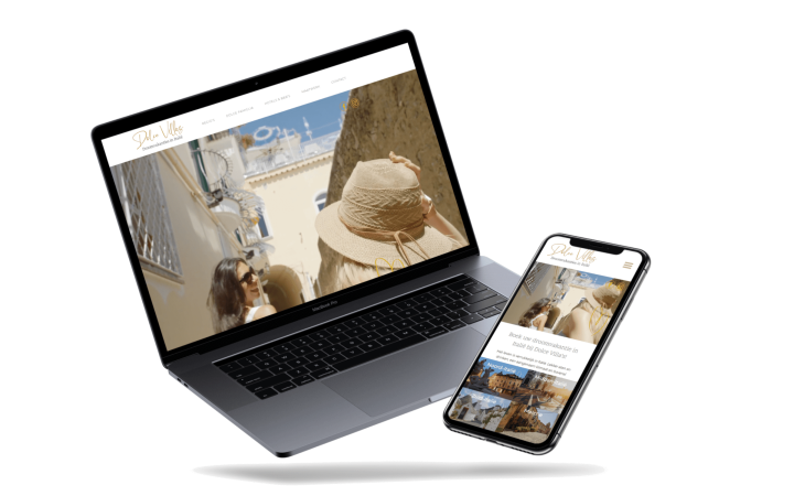 Website van Dolce Villa’s