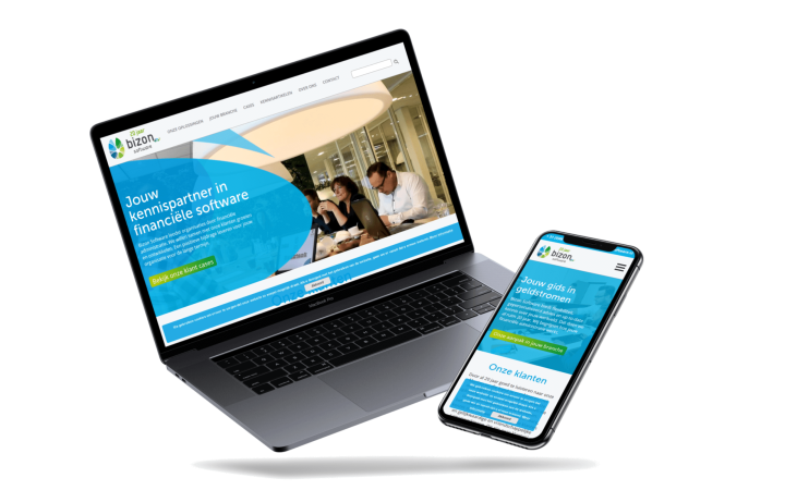 Website van Bizon Software