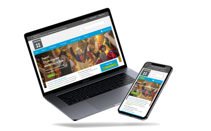 Website van Van Hamond