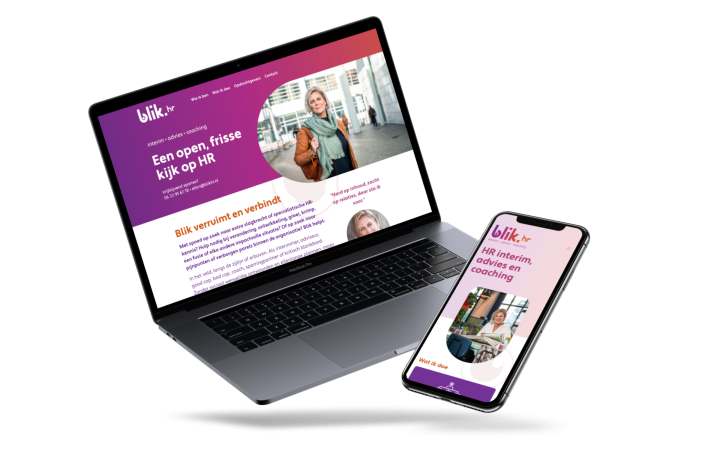 Website van Blik HR
