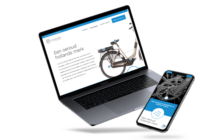Website van Fongers