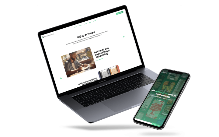 Website van District Social