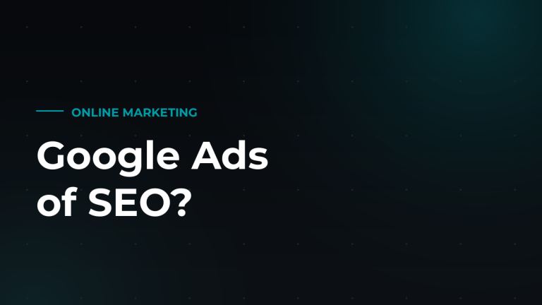 Google Ads of SEO: waar investeer je als mkb’er in?