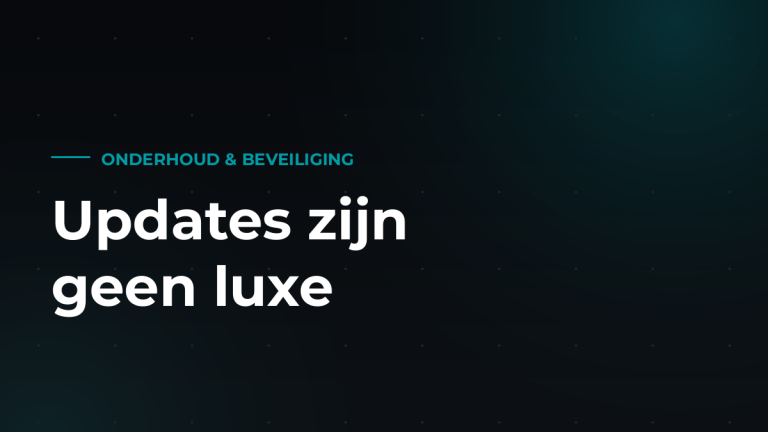 WordPress onderhoud: waarom updates geen luxe zijn