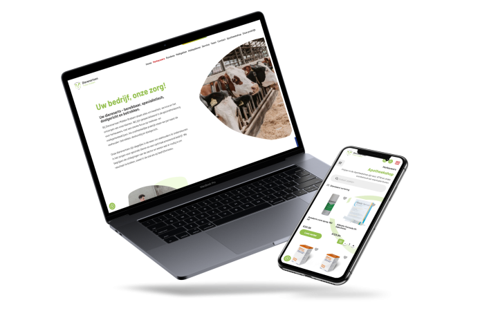Website van Dierenartsen Midden Brabant