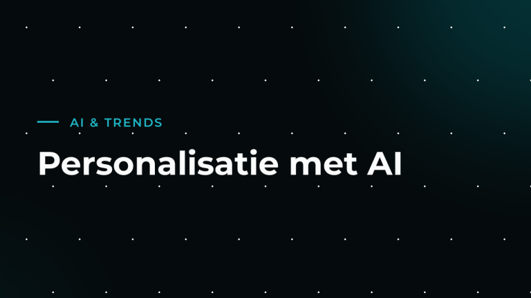 AI en personalisatie: elke bezoeker een eigen website?