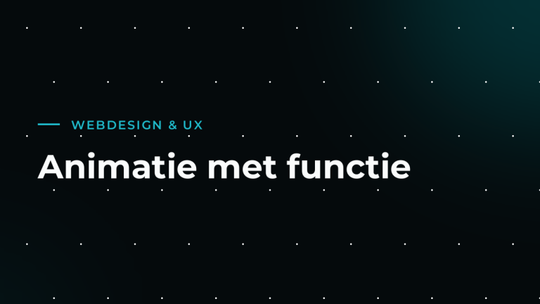 Animaties op je website: functioneel of afleidend?