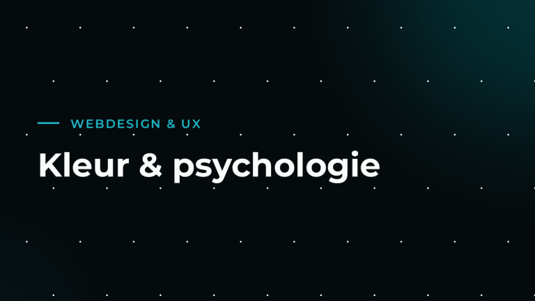 Kleur in webdesign: wat kleurpsychologie wel en niet voor je doet