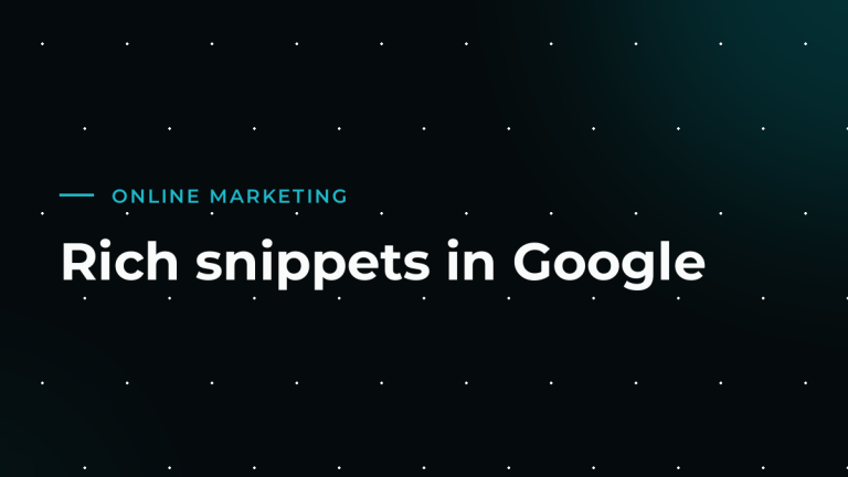 Structured data: zo val je op in Google met rich snippets