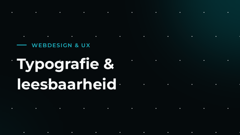 Typografie op je website: leesbaarheid verkoopt