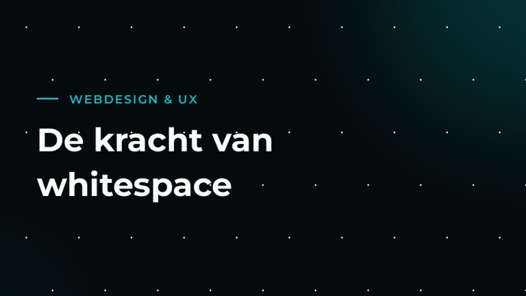 Whitespace: waarom lege ruimte je beste verkoper is