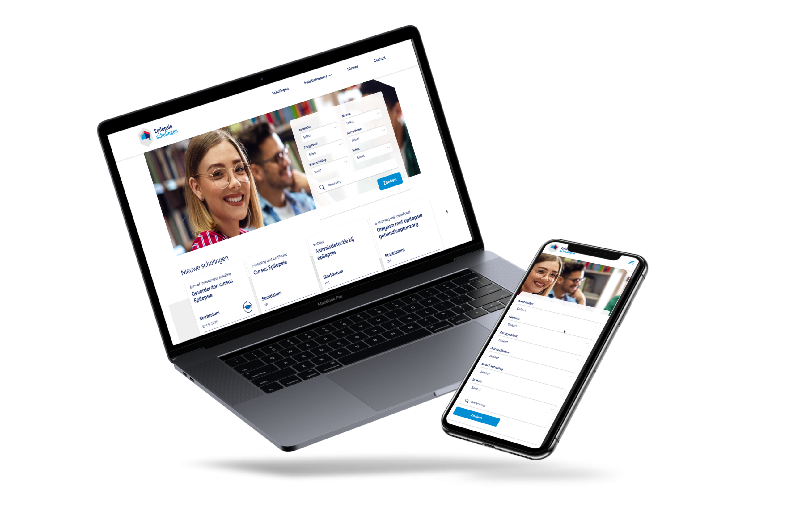 Website van Epilepsiescholingen