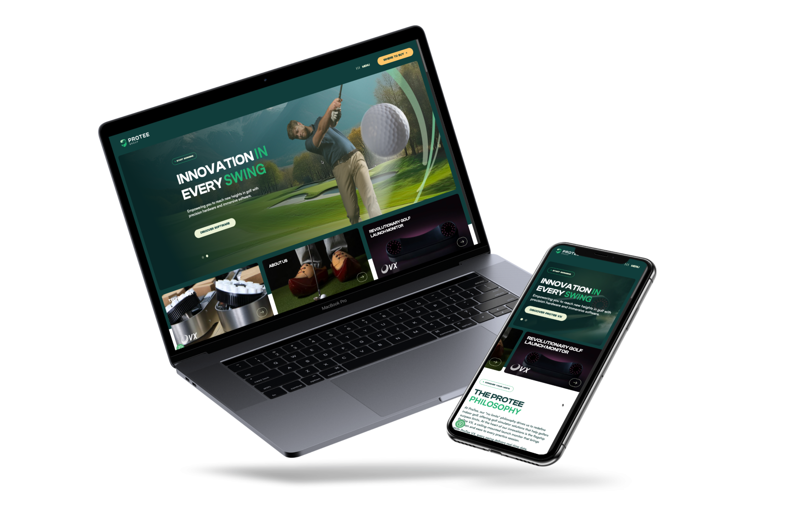 Website van Protee Group