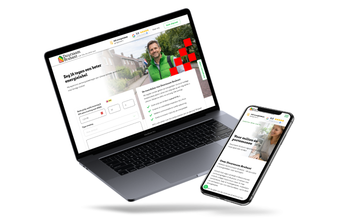 Website van Duurzaam Brabant